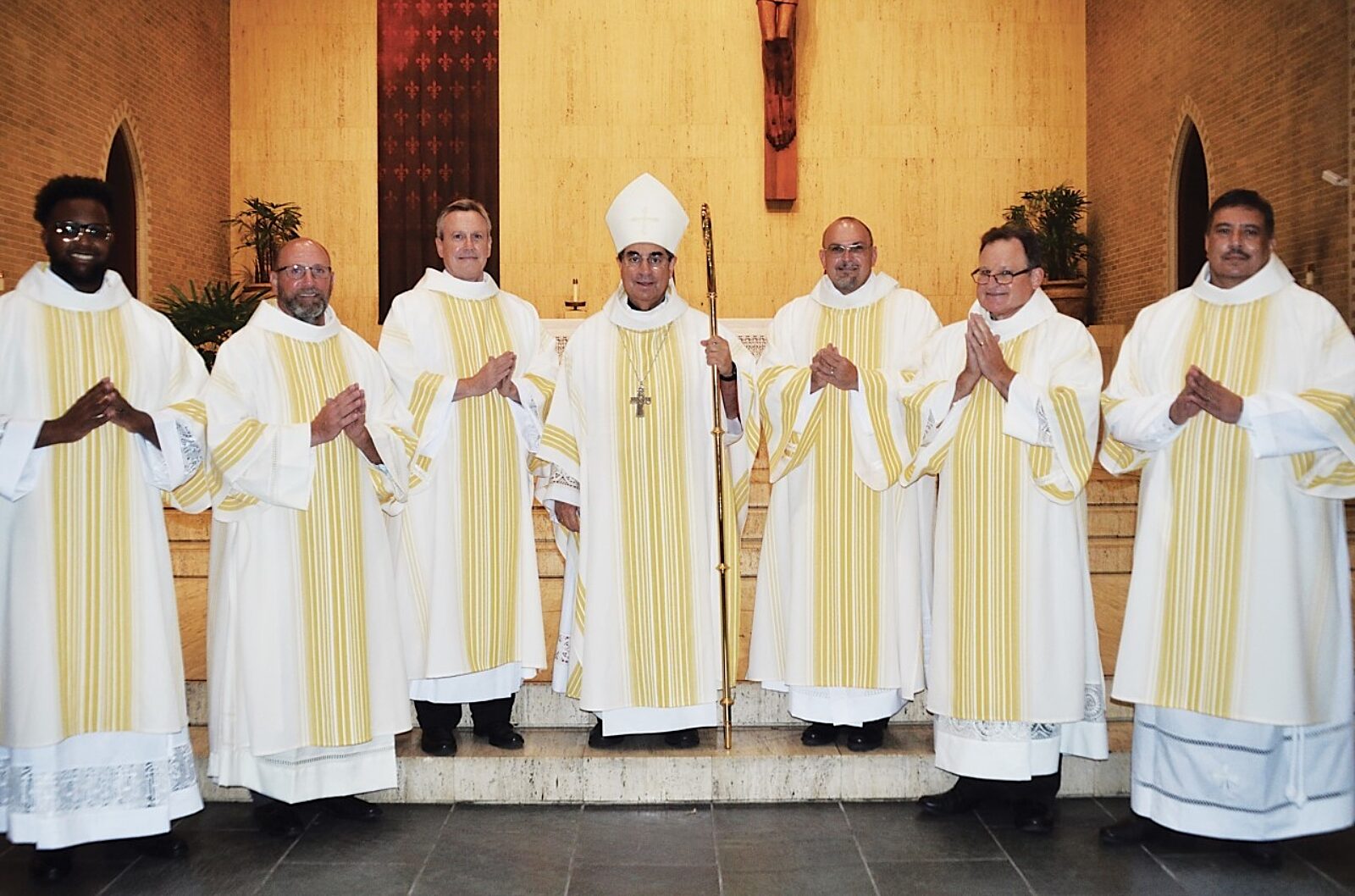 Deacon Ordinands and Bishop Duca August 2021